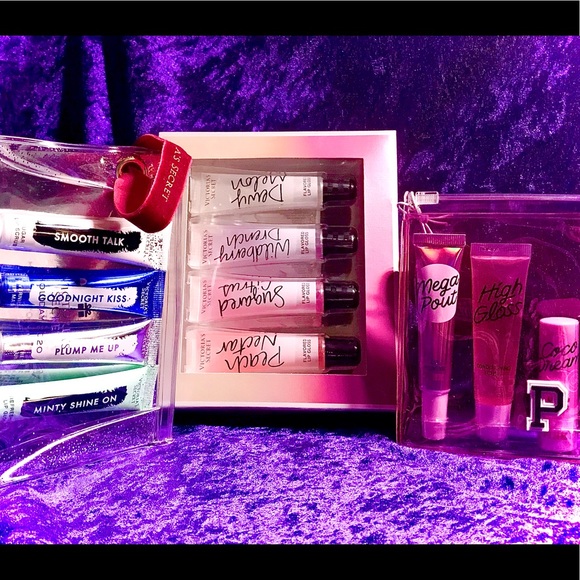 Lip gloss POUT set Victoria's Secret PINK NWT - Picture 8 of 8